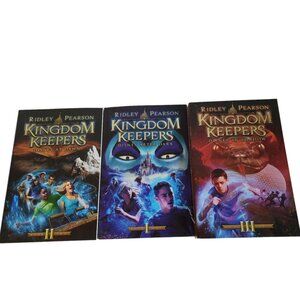 NWOT Disney Kingdom Keepers Novels Books 1-3